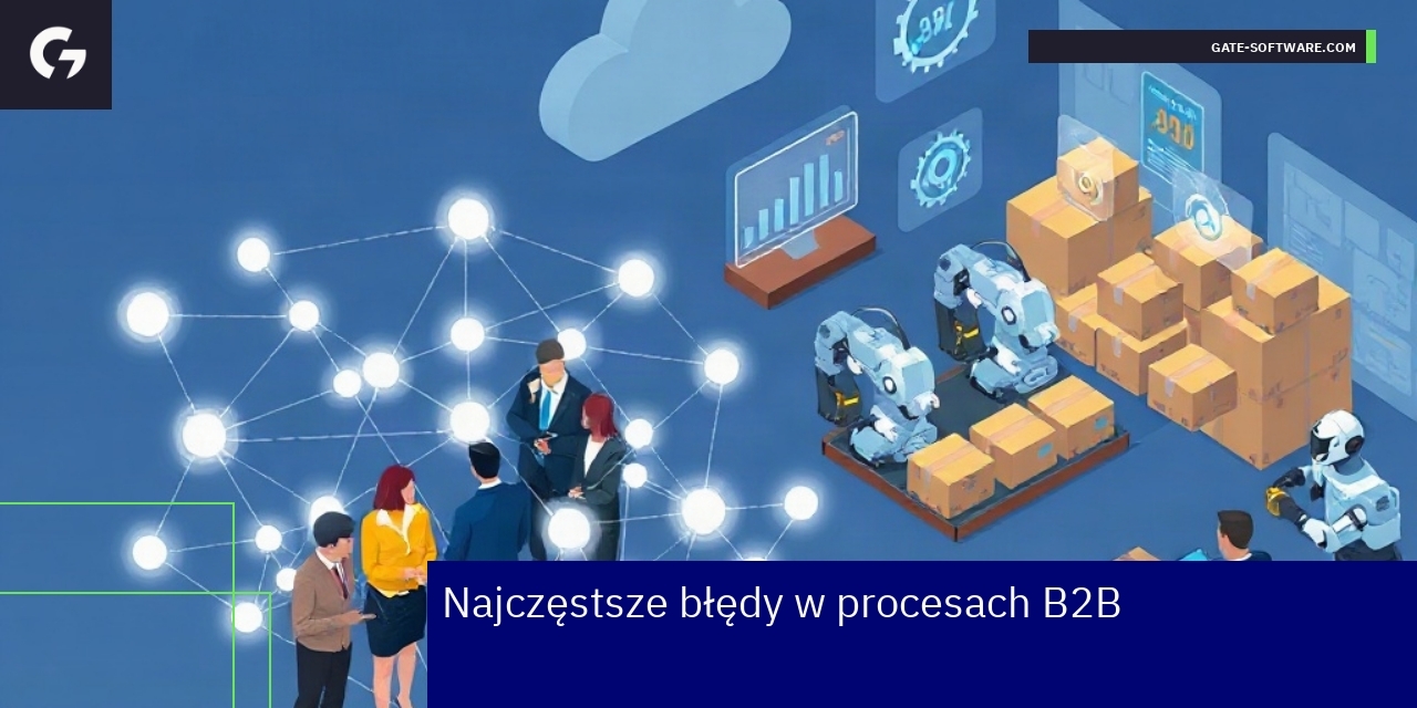 Schemat błędów i optymalizacji procesów B2B