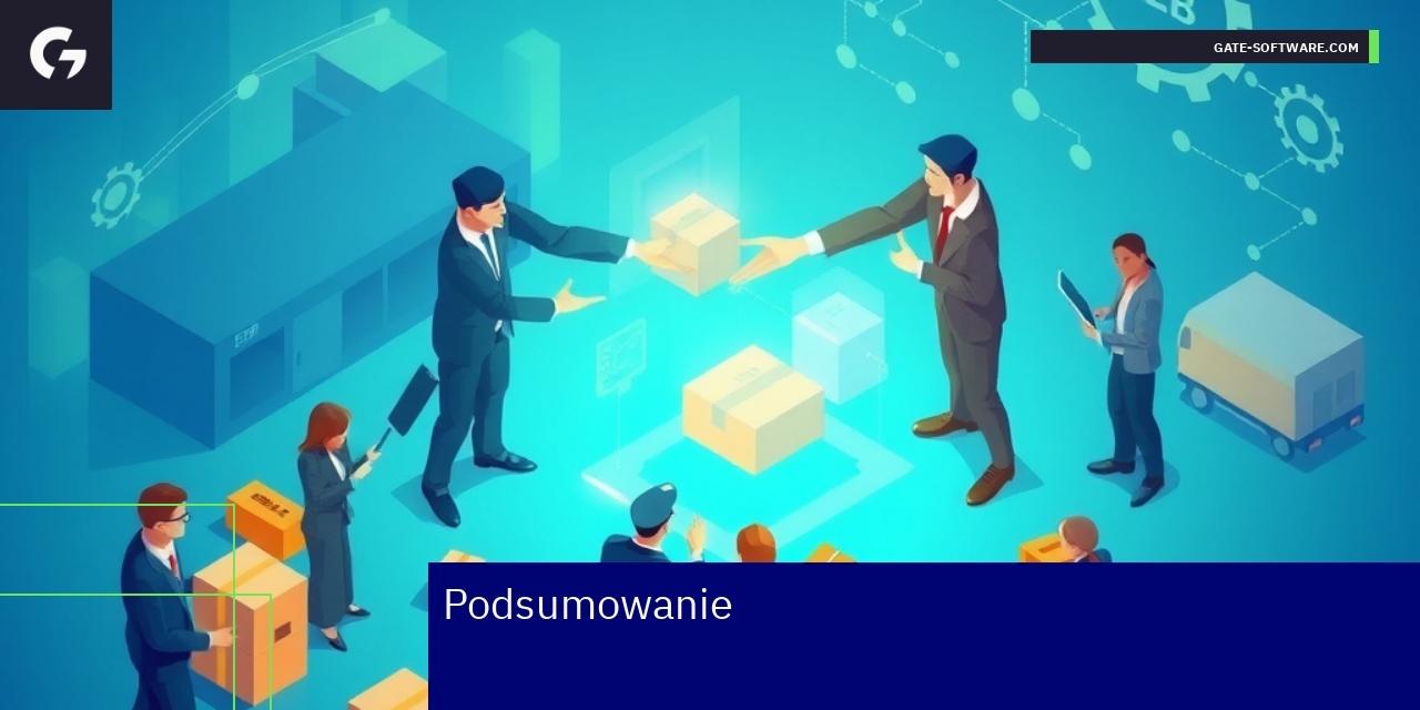 Schemat platformy B2B z integracją ERP i CRM