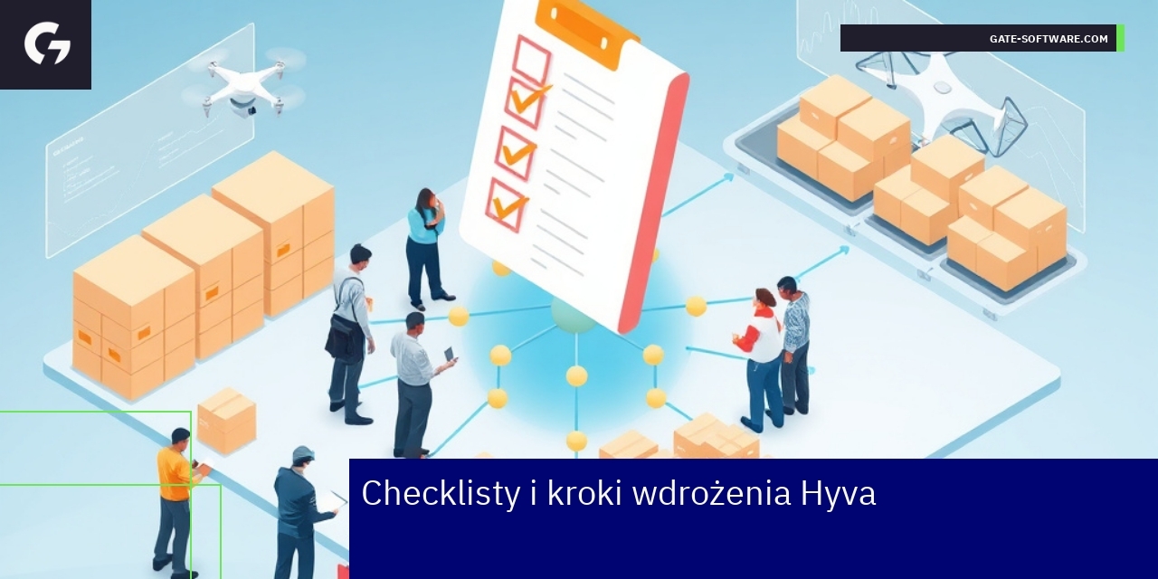 Schemat kroków wdrożenia Hyva w Magento