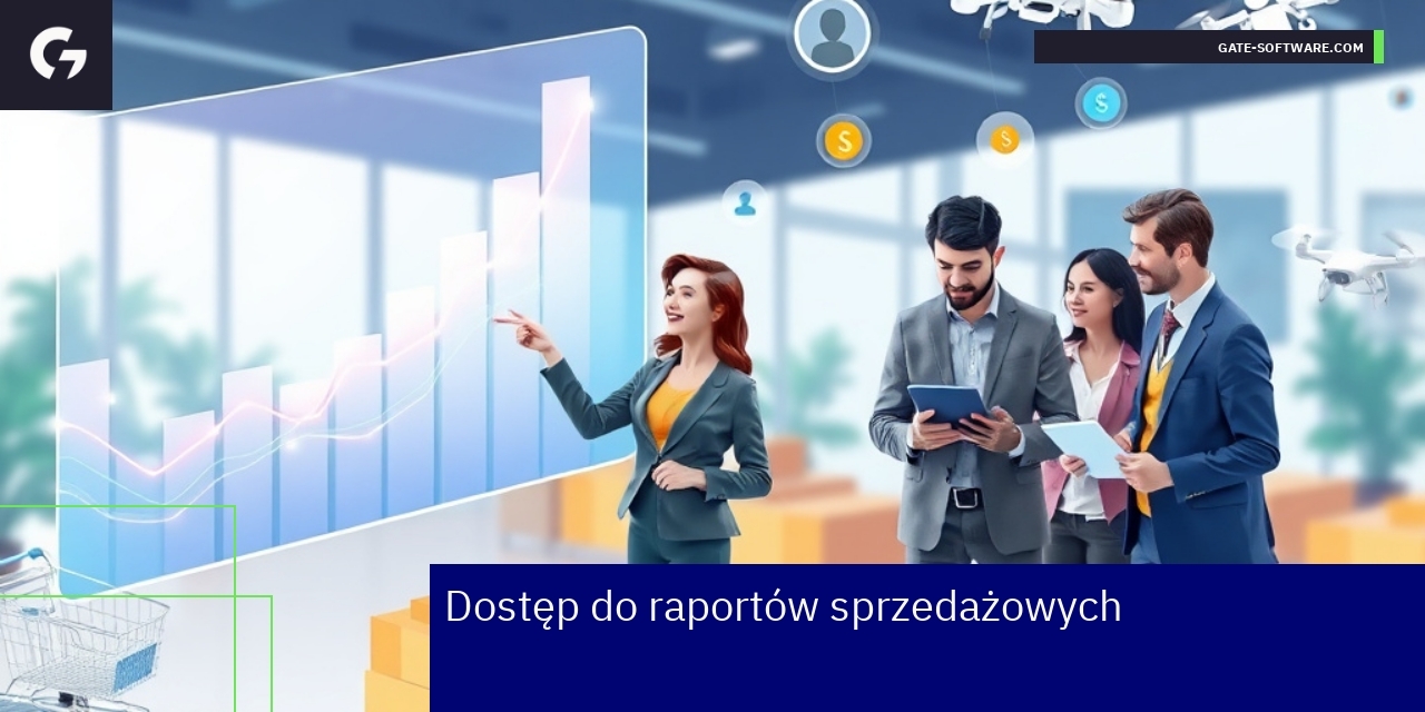 Interfejs raportów sprzedażowych na platformie e-commerce
