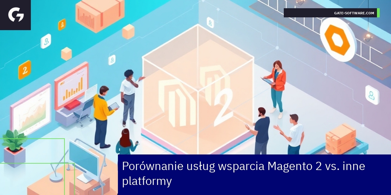 Schemat wsparcia dla platformy Magento 2