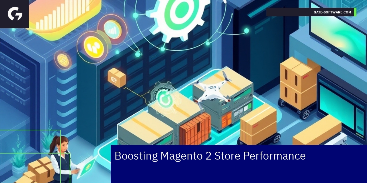 Graphical representation of Magento 2 performance metrics