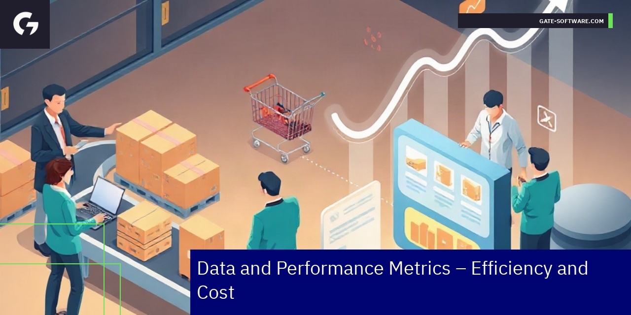 Graphs showing improvements in ecommerce metrics