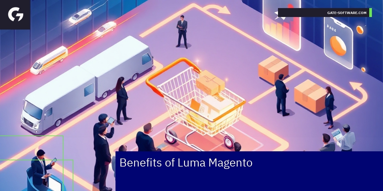 Illustration showing Magento customization benefits