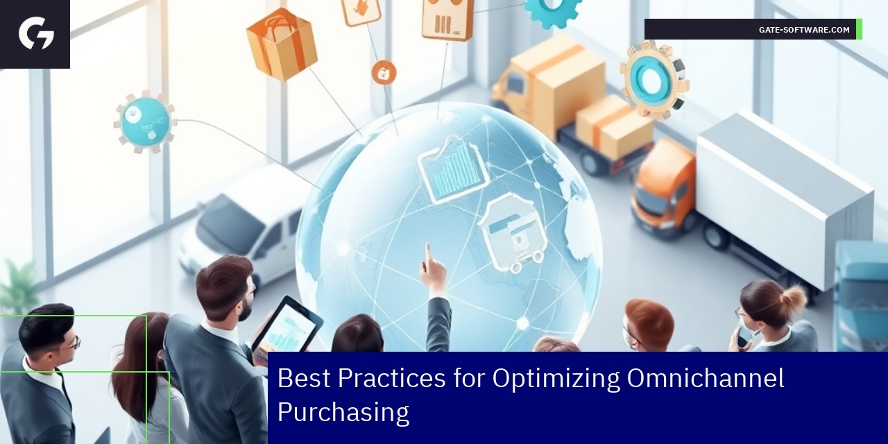 Data charts, delivery trucks and user icons