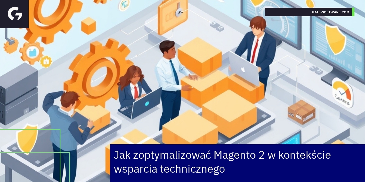 Schemat wsparcia i optymalizacji Magento 2