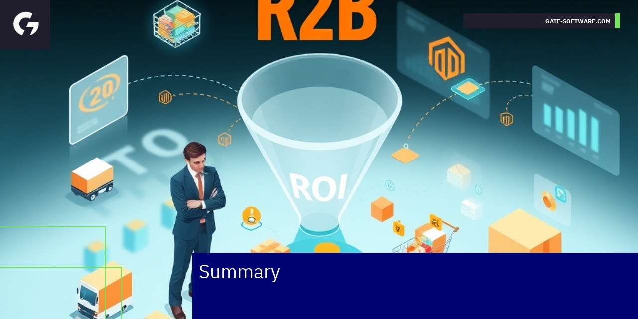 Graph showing Magento 2 ROI analytics and performance