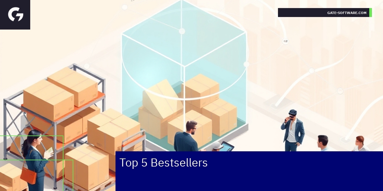 Illustration of B2B ecommerce and technology solutions