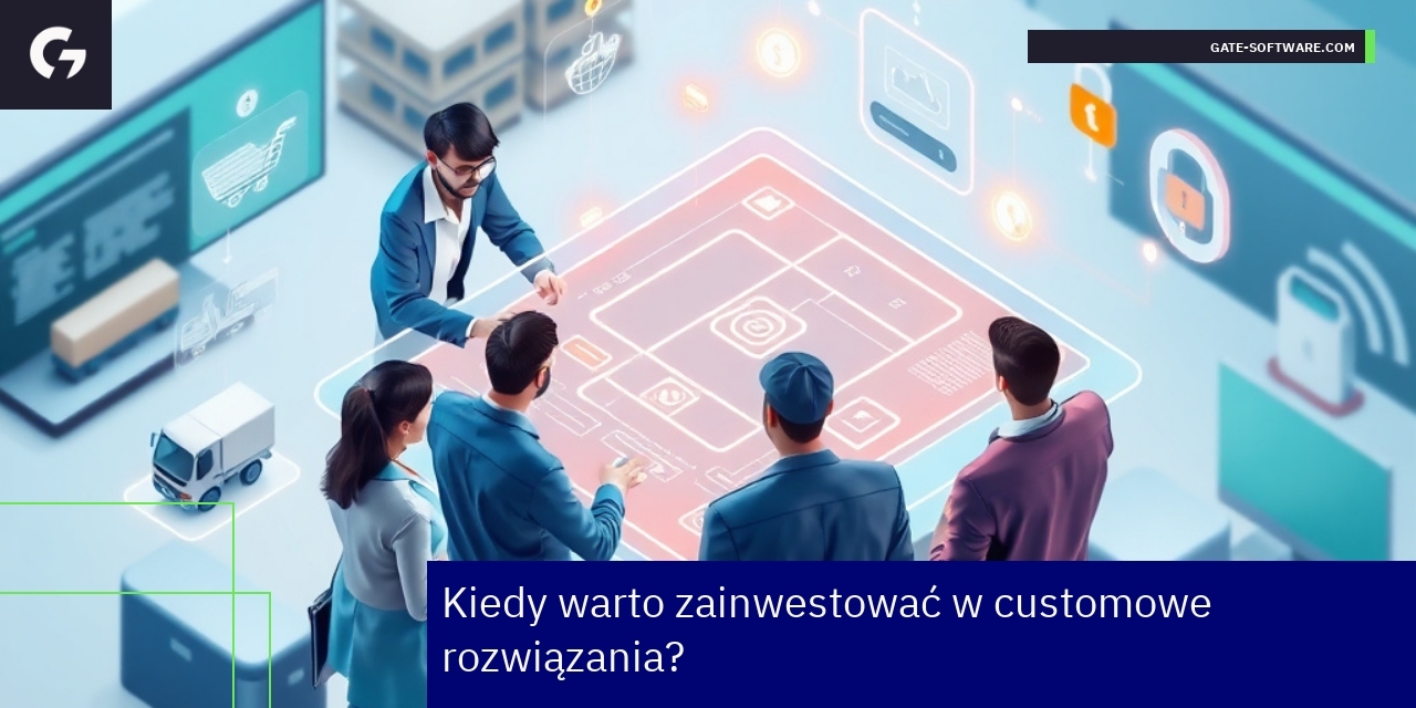 Schemat decyzji o customizacji i korzyściach biznesowych