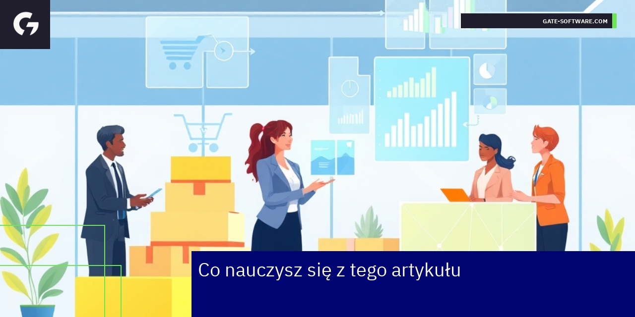 Schemat zarządzania projektami i e-commerce B2B