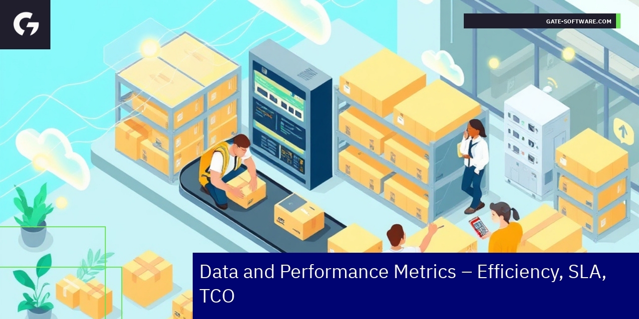 Graph of Hyva project efficiency and uptime