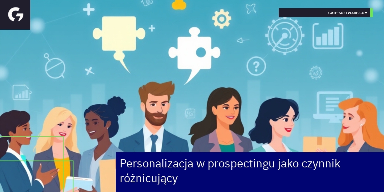 Schemat personalizacji i segmentacji w marketingu B2B