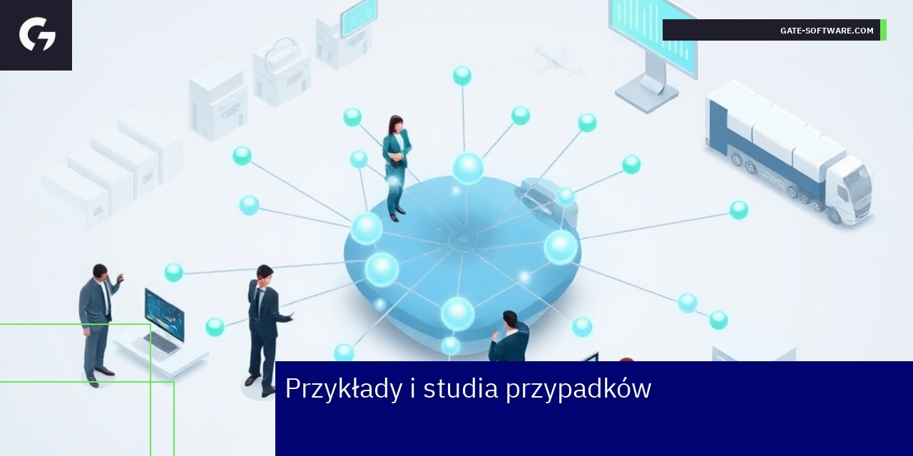 Ilustracja wdrożeń technologii w firmach B2B