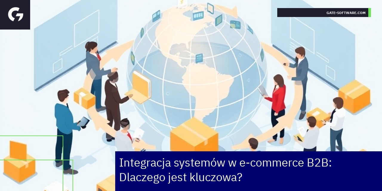 Schemat integracji systemów w platformie B2B