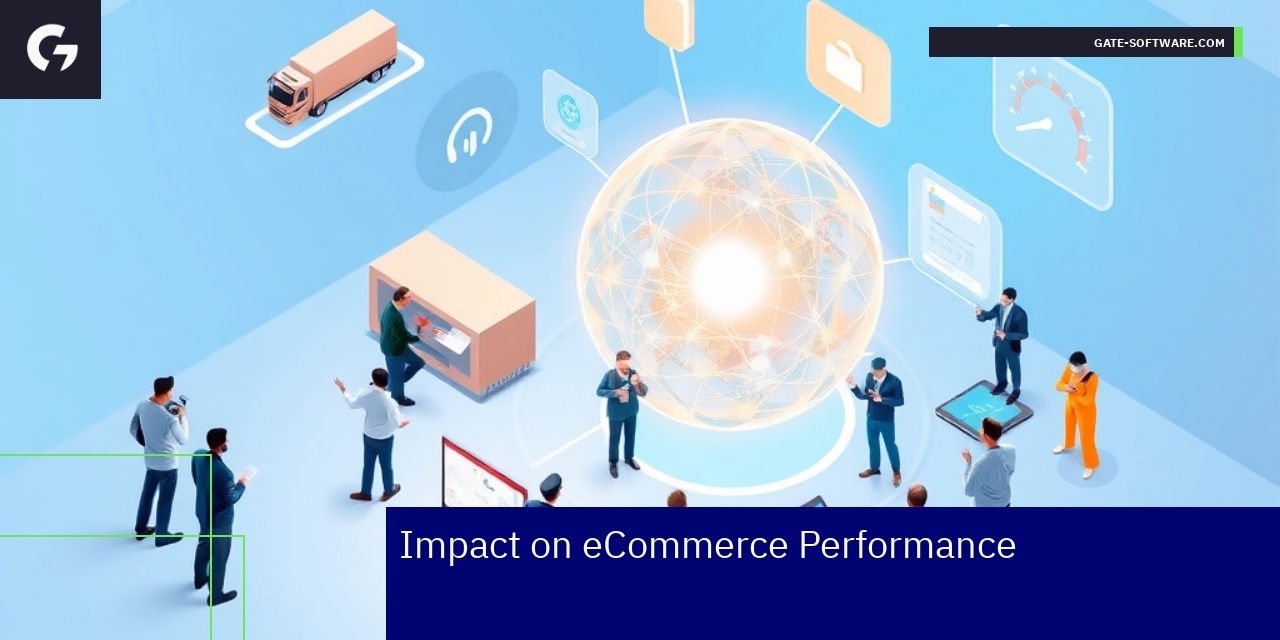 Illustration of eCommerce user interface elements