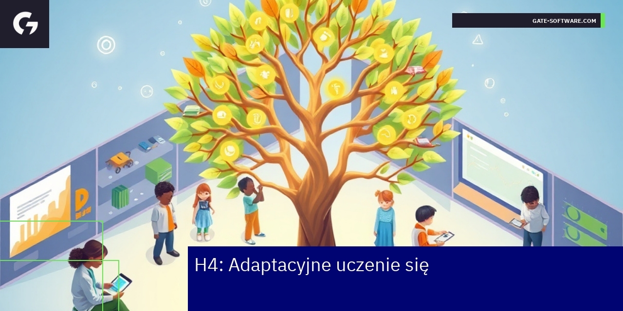 Uczeń uczący się z pomocą sztucznej inteligencji