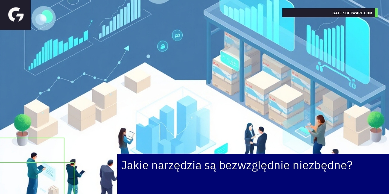 Schemat narzędzi analitycznych i automatyzacji w e-commerce