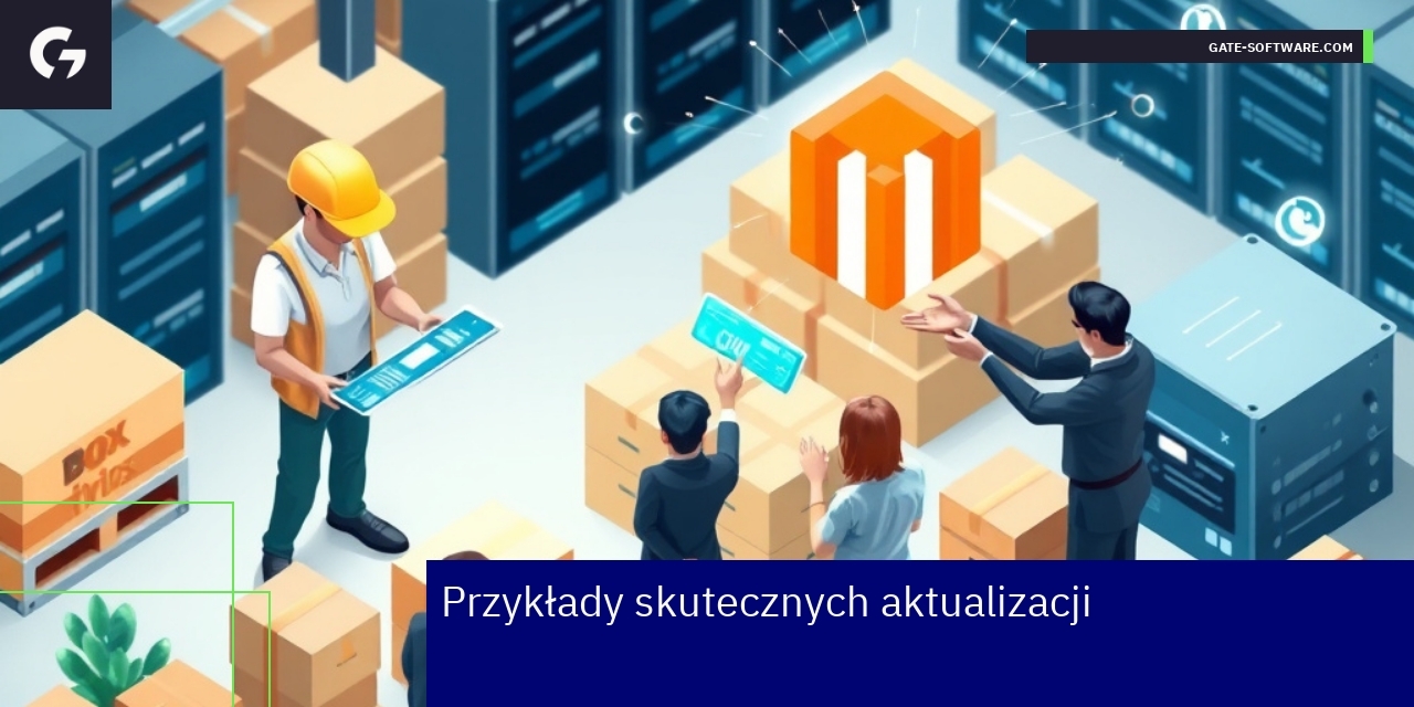 Diagram przedstawiający proces aktualizacji platformy