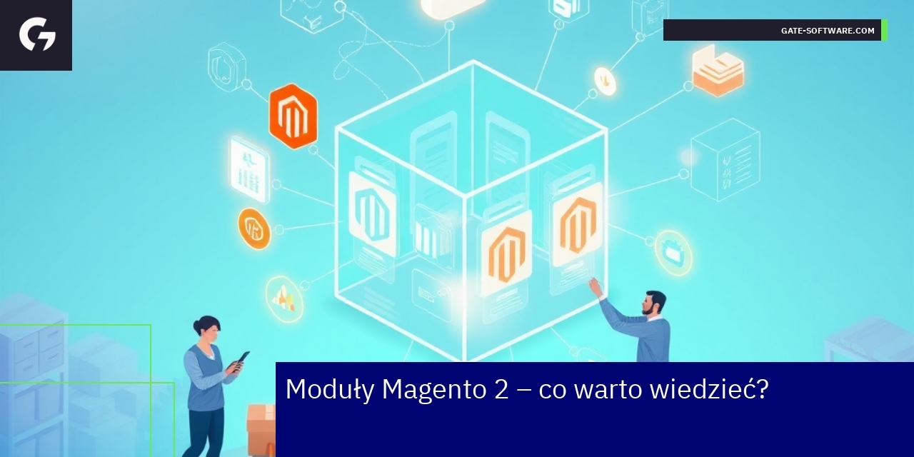 schemat modułów i integracji Magento 2