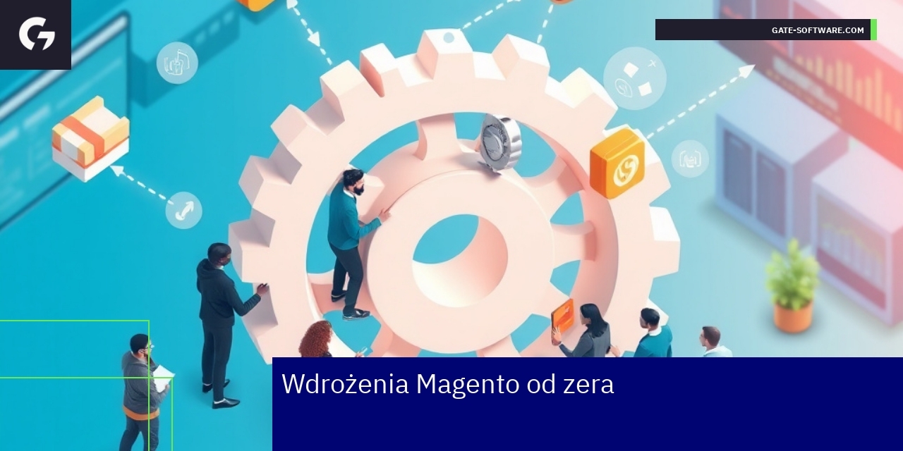 schemat integracji Magento z systemami biznesowymi