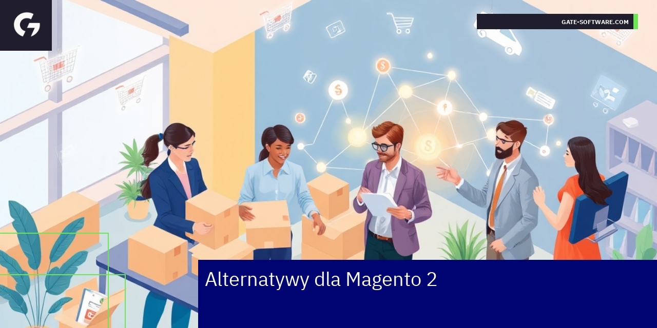 Alternatywy dla Magento 2 w e-commerce Schemat porównania platform Magento 2 i alternatyw