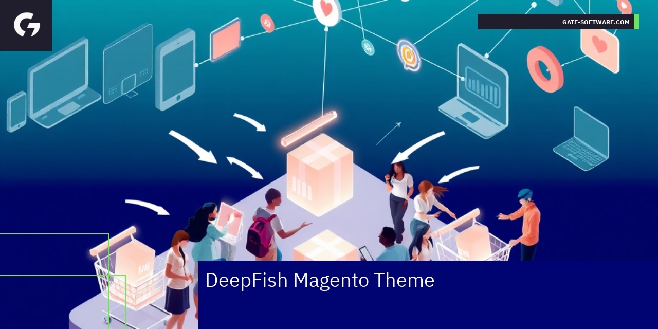 Magento theme frontend showing speed and UI updates