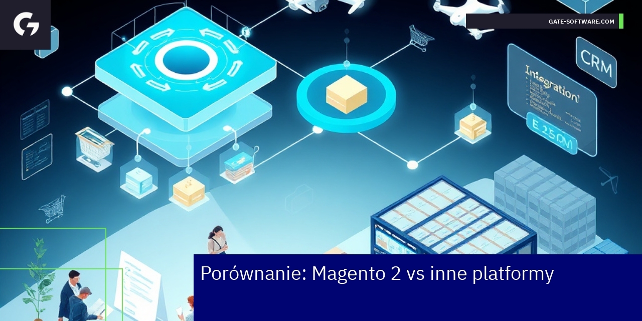 Schemat porównania funkcji Magento i innych platform