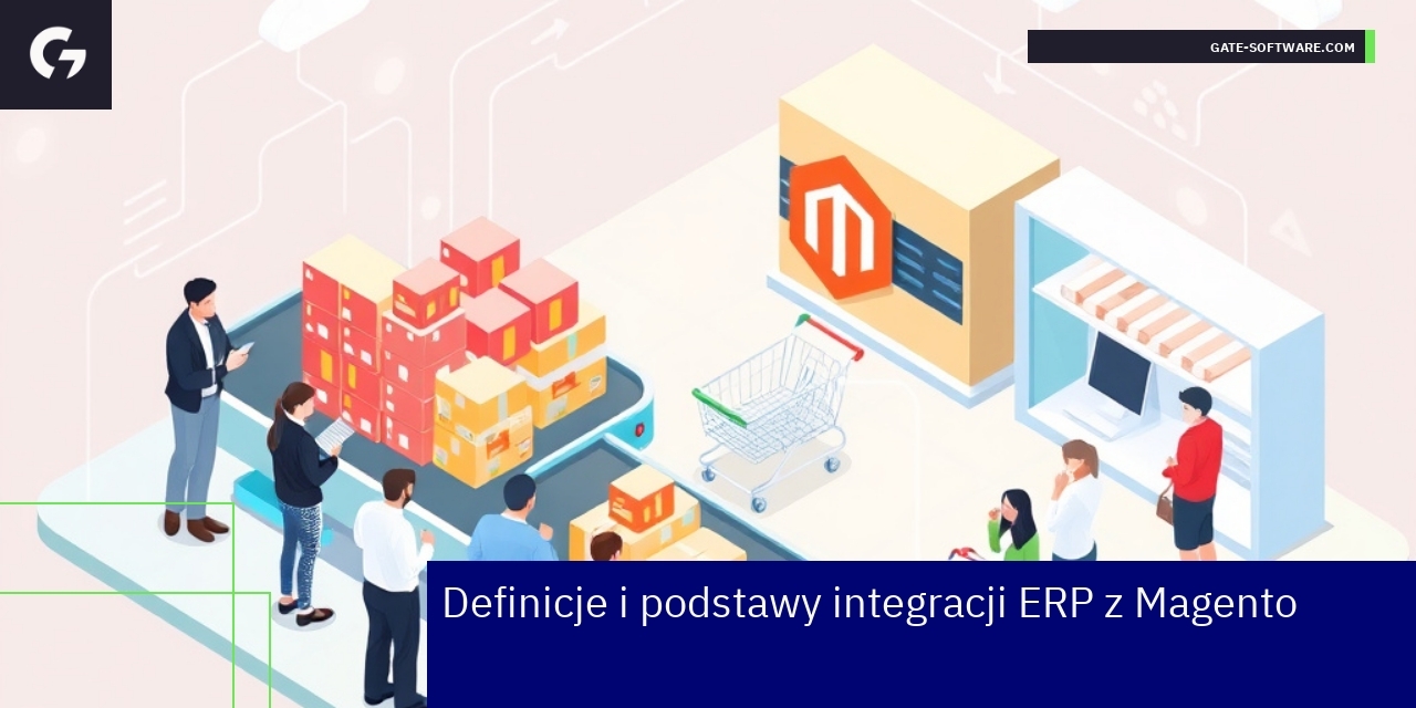 Schemat integracji ERP z platformą Magento