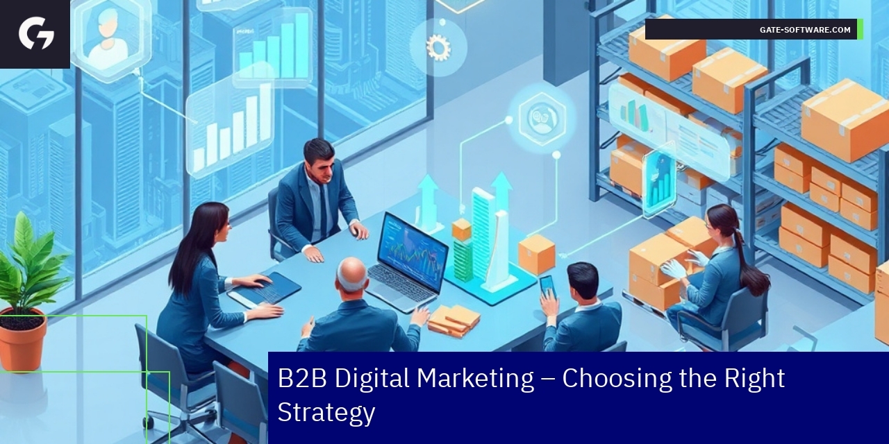 Digital marketing icons with ecommerce platform and analytics