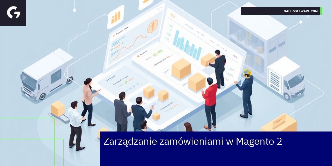 Panel zarządzania zamówieniami w systemie Magento 2