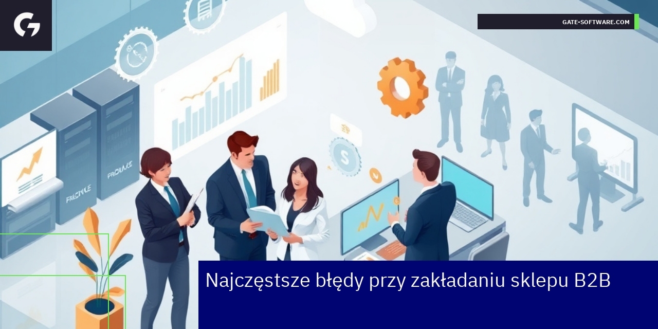 Najczęstsze błędy przy zakładaniu sklepu B2B Problemy i pułapki w założeniu sklepu B2B