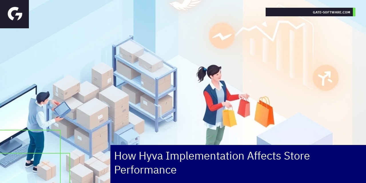 Graph showing improved Magento store speed and UX