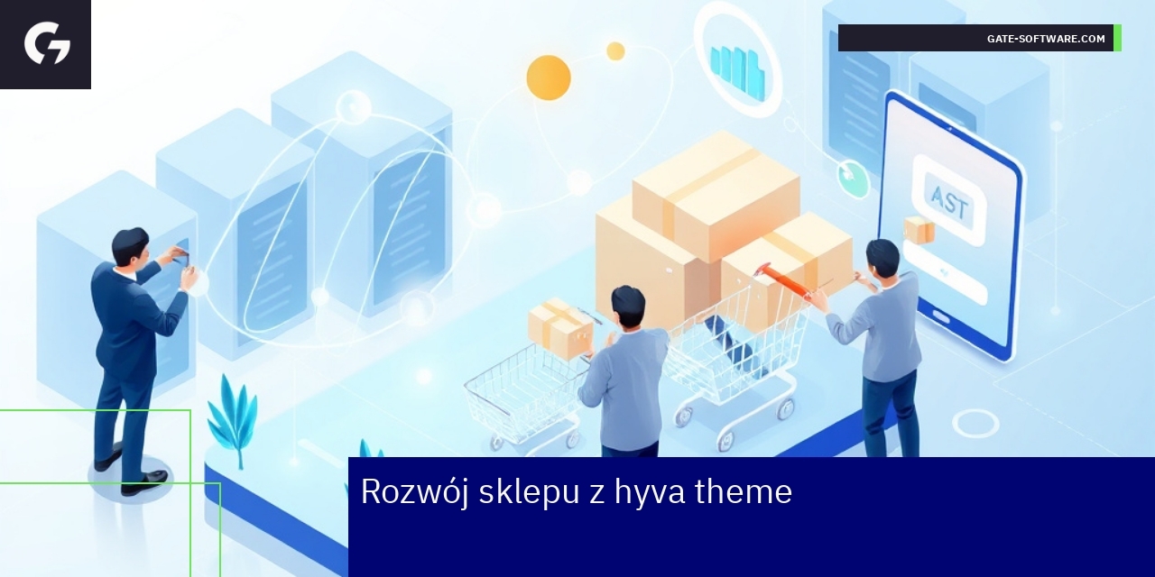 Interfejs sklepu Magento z hyva theme