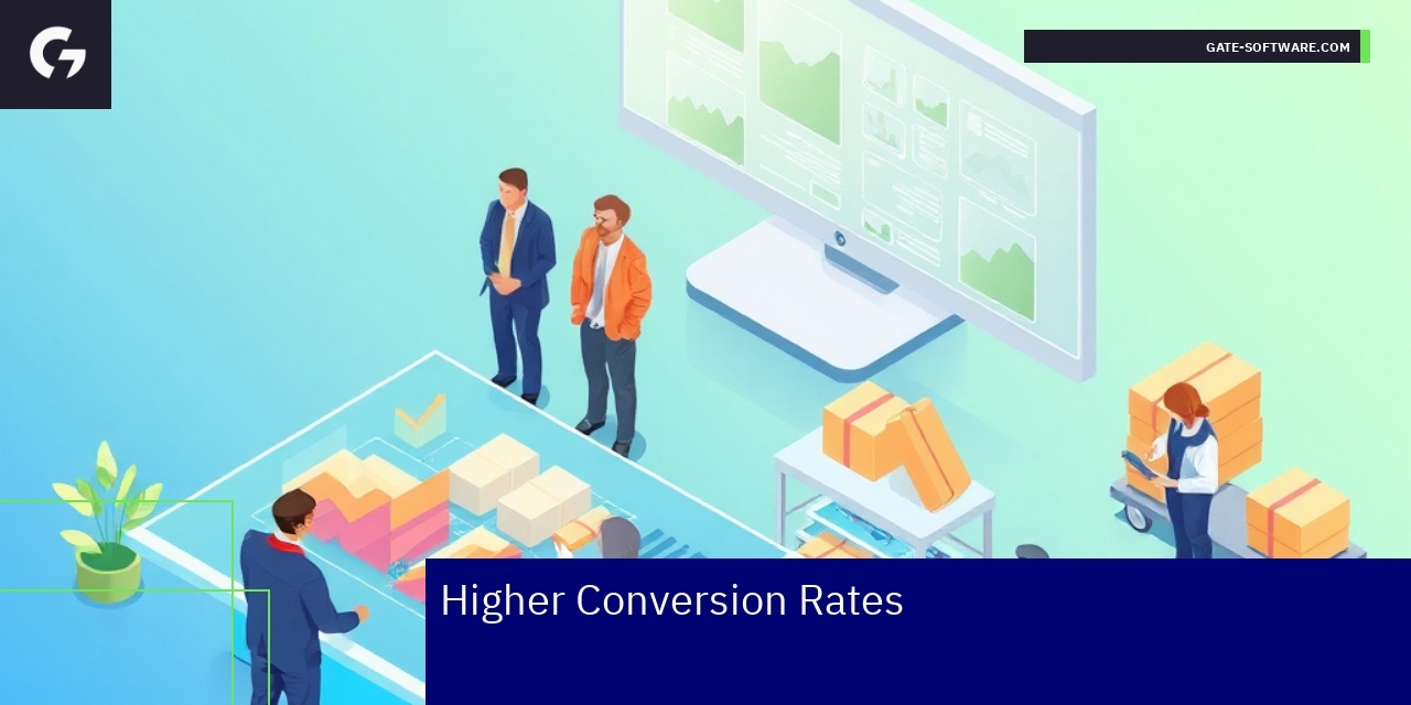 Boosting Conversion Rates with Effective Templates Graph showing conversion rate improvements over time