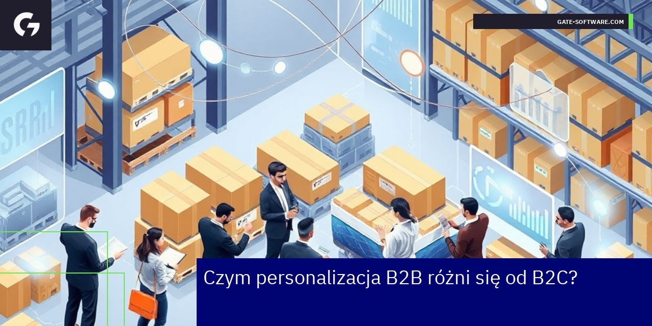 Personalizacja B2B w e-commerce Magento 2 Grafika przedstawiająca personalizację w B2B e-commerce