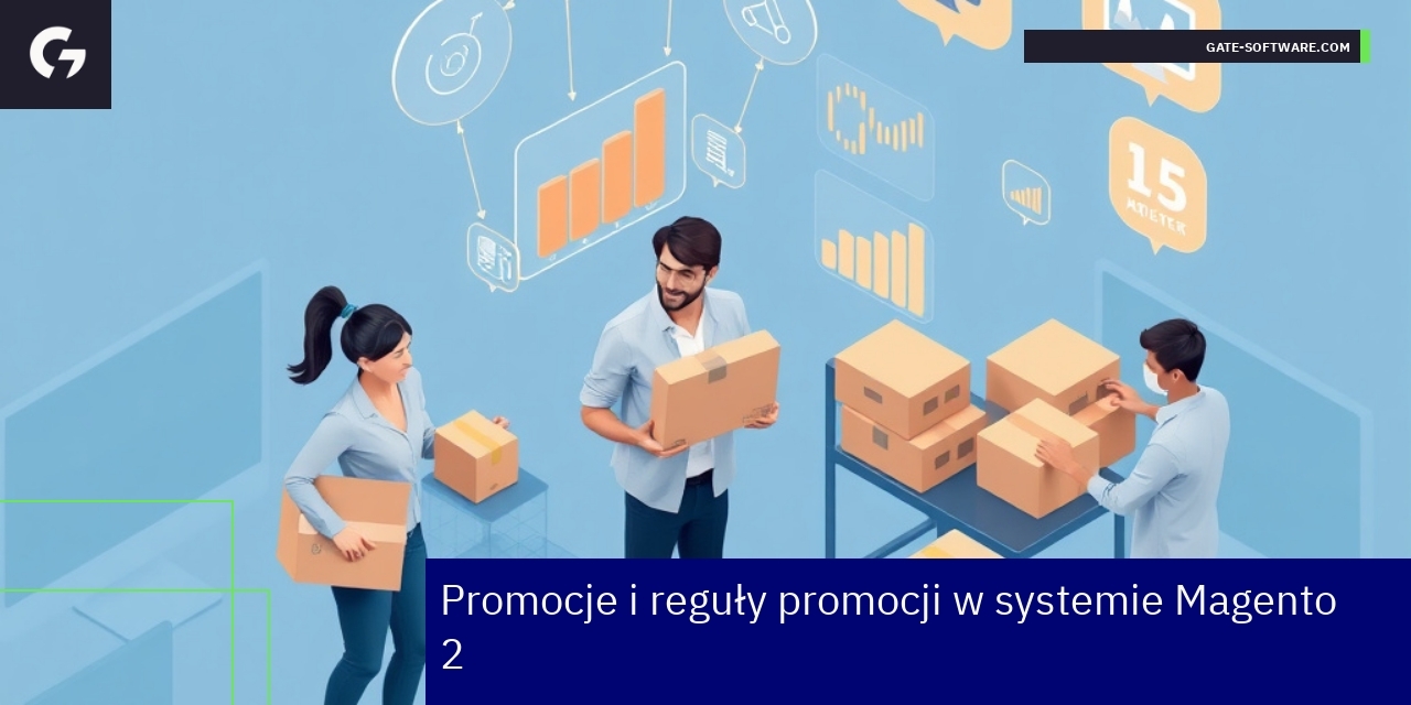 Schemat integracji i zarządzania promocjami Magento