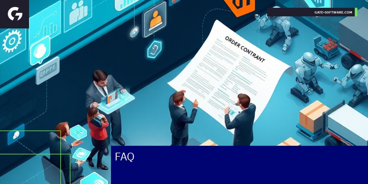 Funkcje Magento B2B dla biznesu i zarządzania Schemat funkcji Magento B2B na grafice