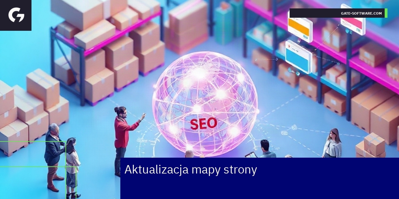Aktualizacja mapy strony w systemie Hyva Schemat aktualizacji mapy strony i optymalizacji SEO