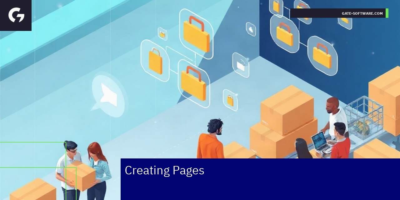 Modular page components with fast loading frontend