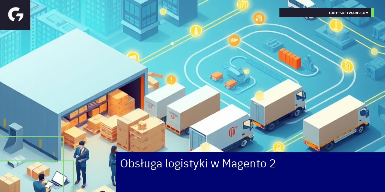 Schemat procesów logistycznych w Magento 2