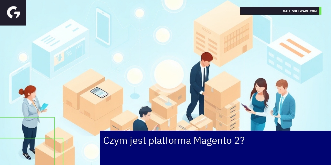 Schemat i elementy platformy Magento 2 dla e-commerce