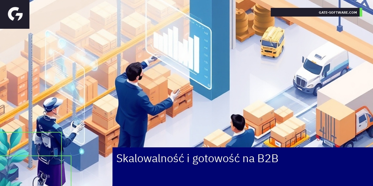 schemat integracji i rozwoju platformy B2B Magento 2