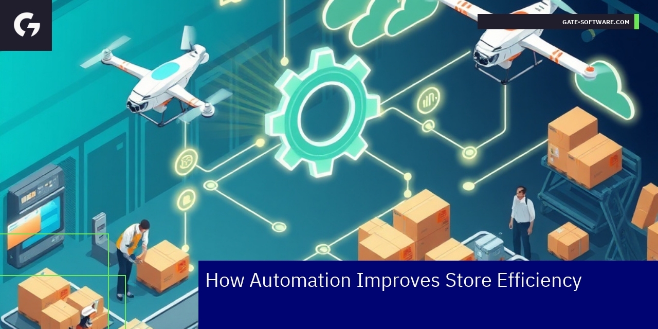 Illustration of automated ecommerce workflow with Magento 2