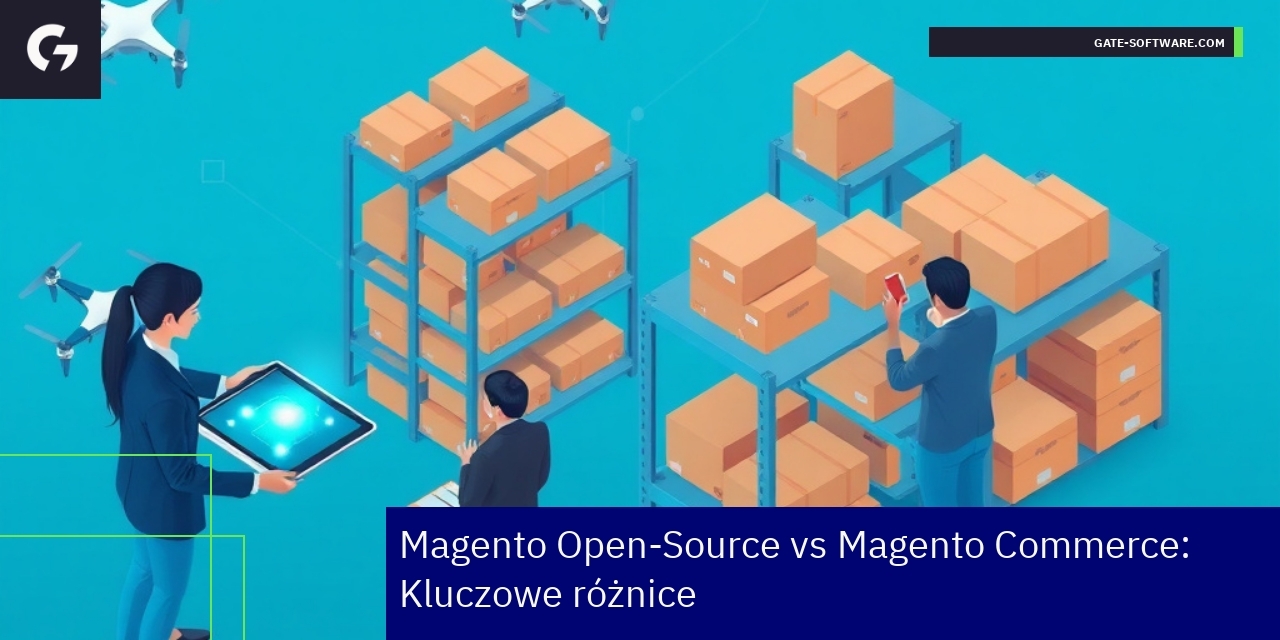 Kluczowe różnice Magento dla sprzedaży B2B Schemat porównawczy Magento Open-Source i Commerce
