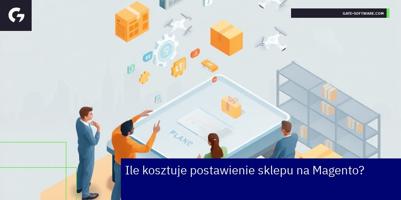 Schemat kosztów i funkcji sklepu Magento