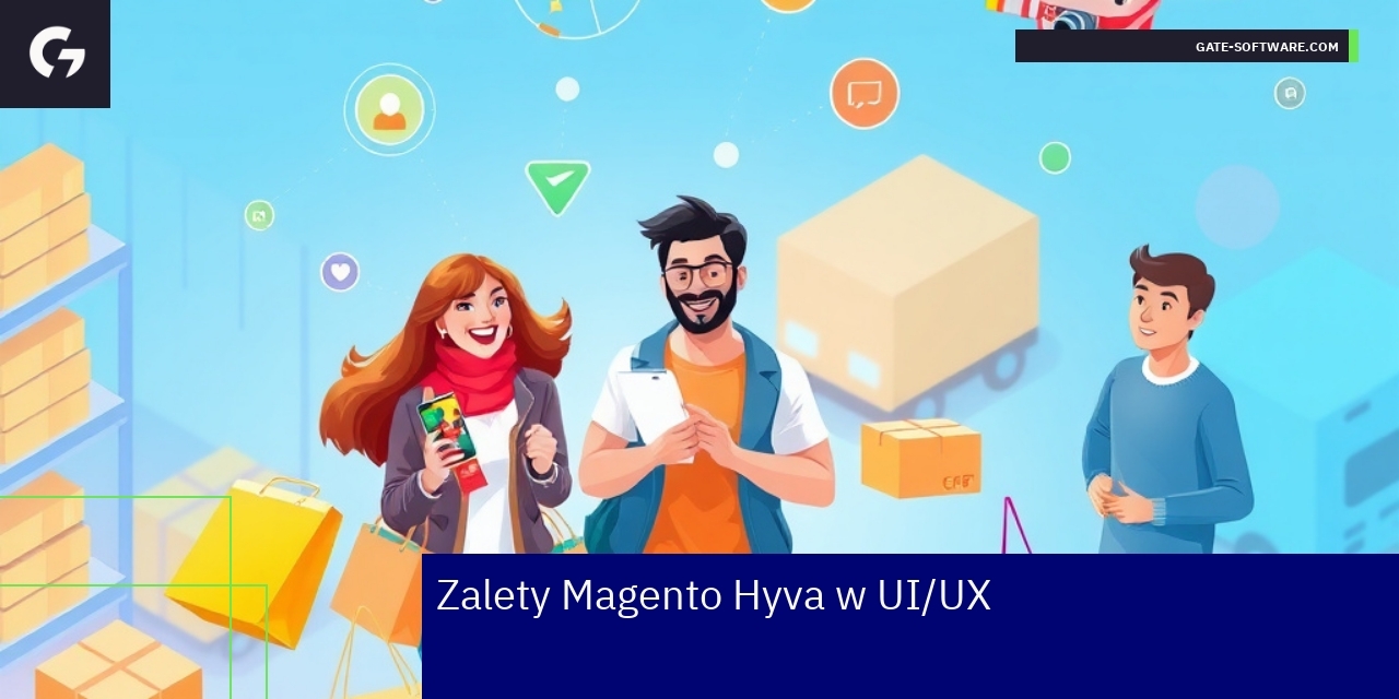 Interfejs Magento Hyva na urządzeniach mobilnych