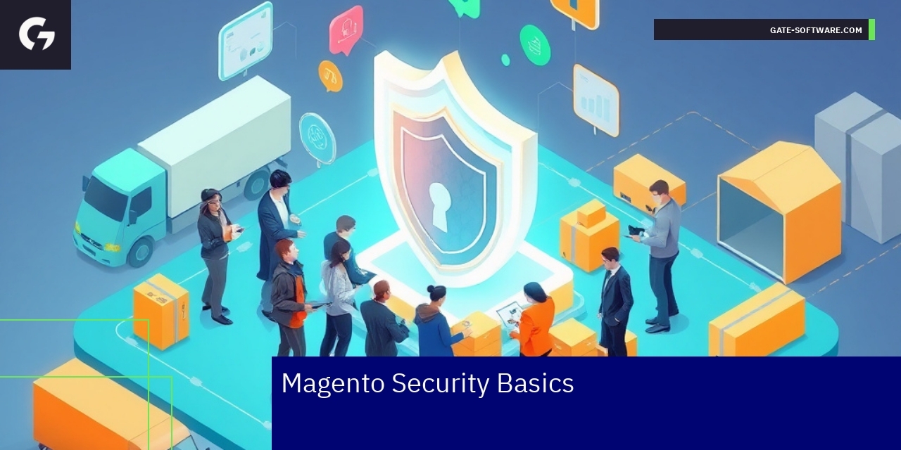Magento security concepts with shield and code