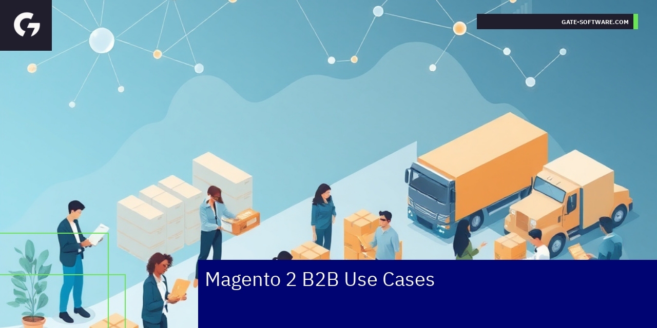 Magento 2 B2B interface showing inventory and pricing