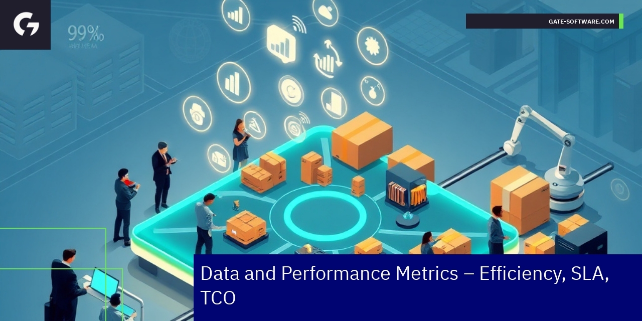 Graph showing performance and efficiency metrics