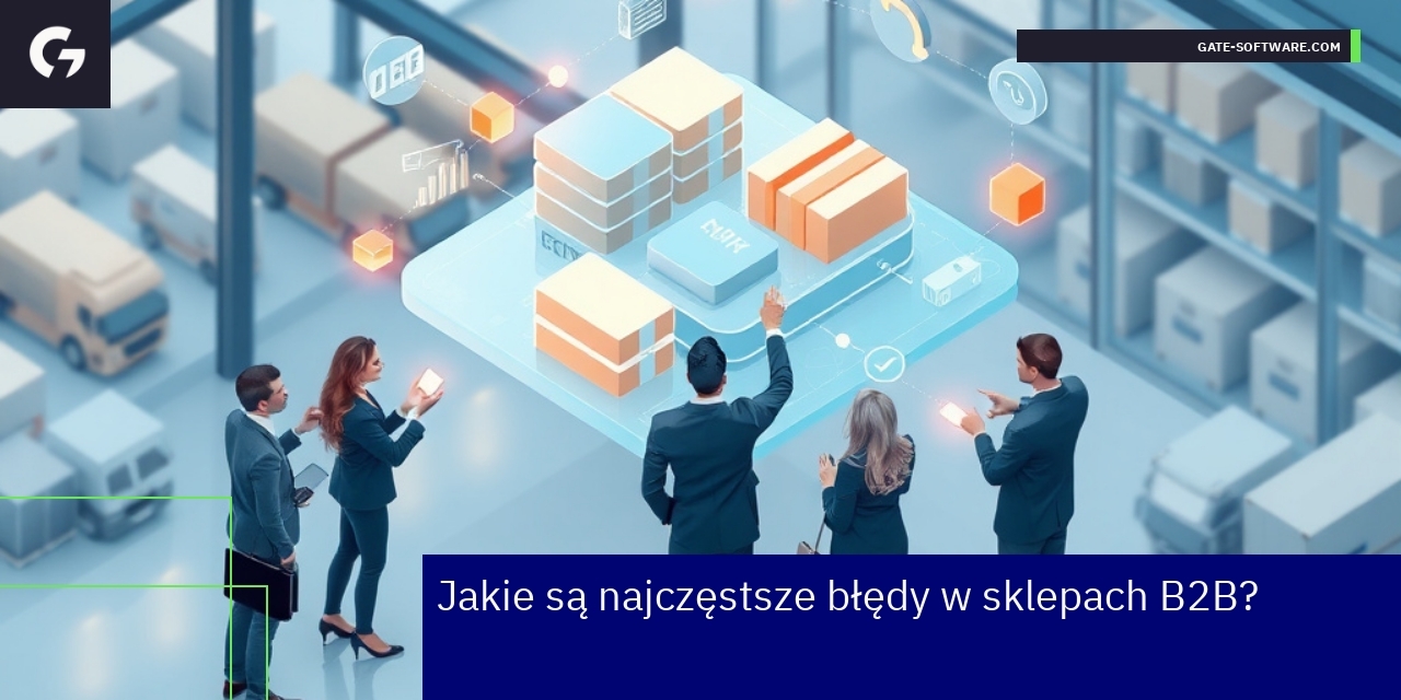 Najczęstsze błędy w sklepach B2B Magento 2 Diagram z błędami Magento 2 w sklepach B2B